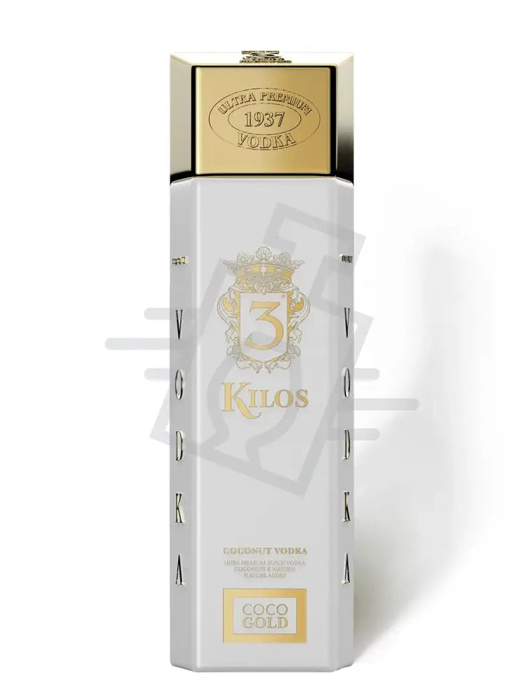 3 KILOS Vodka 1,0l Coconut 37,5%