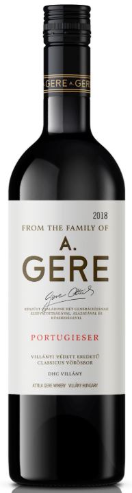 GERE A. Villányi Portugieser 2024. 0,75l száraz