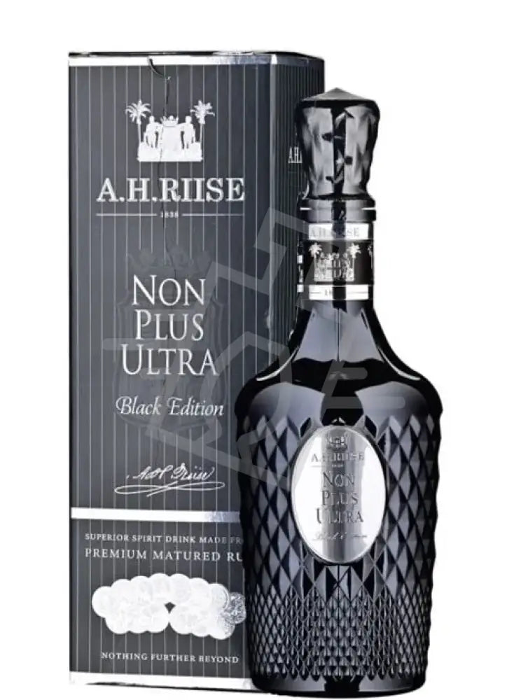 A.H. RIISE Rum Non Plus Ultra 0,7l Black Edition 42% DD.