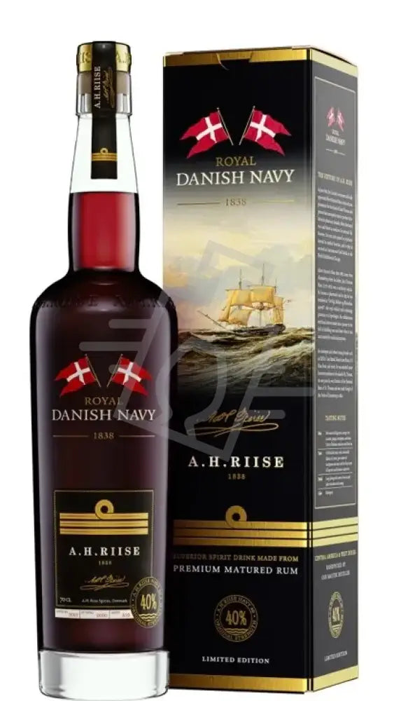 A.H. RIISE Rum Royal Danish Navy 0,7l Limited Edition 40% DD.