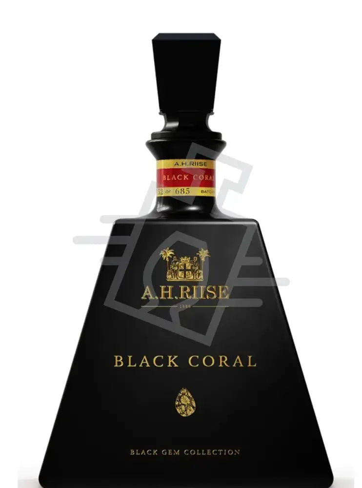 A.H. Riise Rum Black Gem Collection Black Coral 0,7l DD.