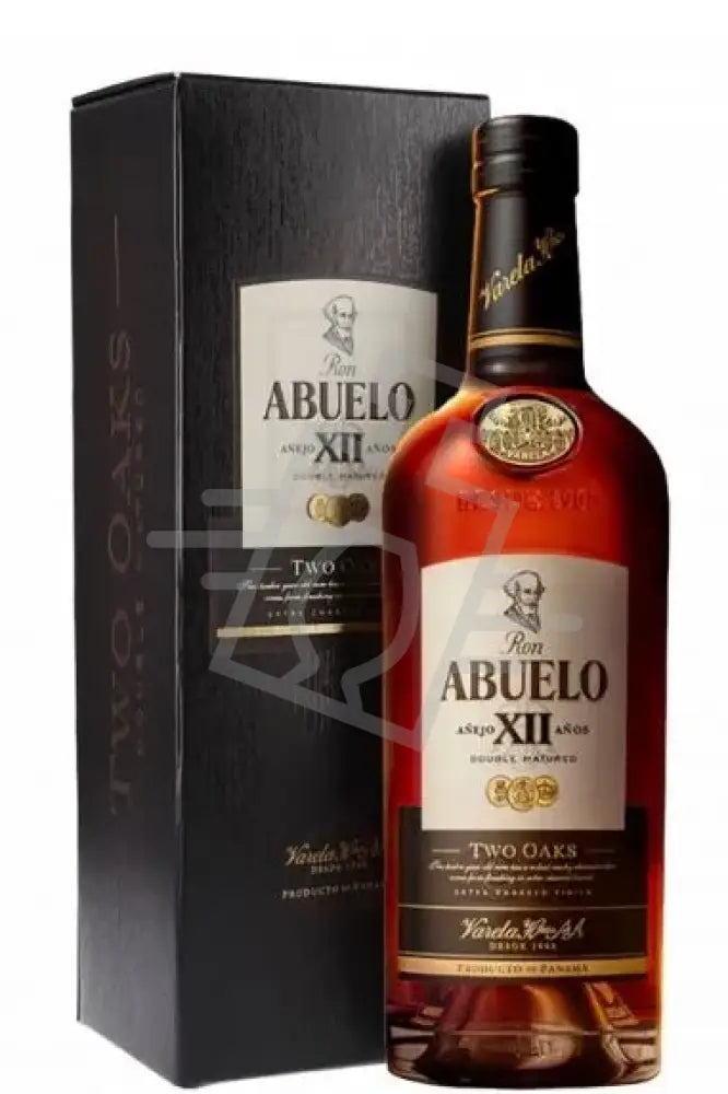 ABUELO Rum XII 0,7l Two Oaks Extra Charred Finish Double Matured 40% DD.