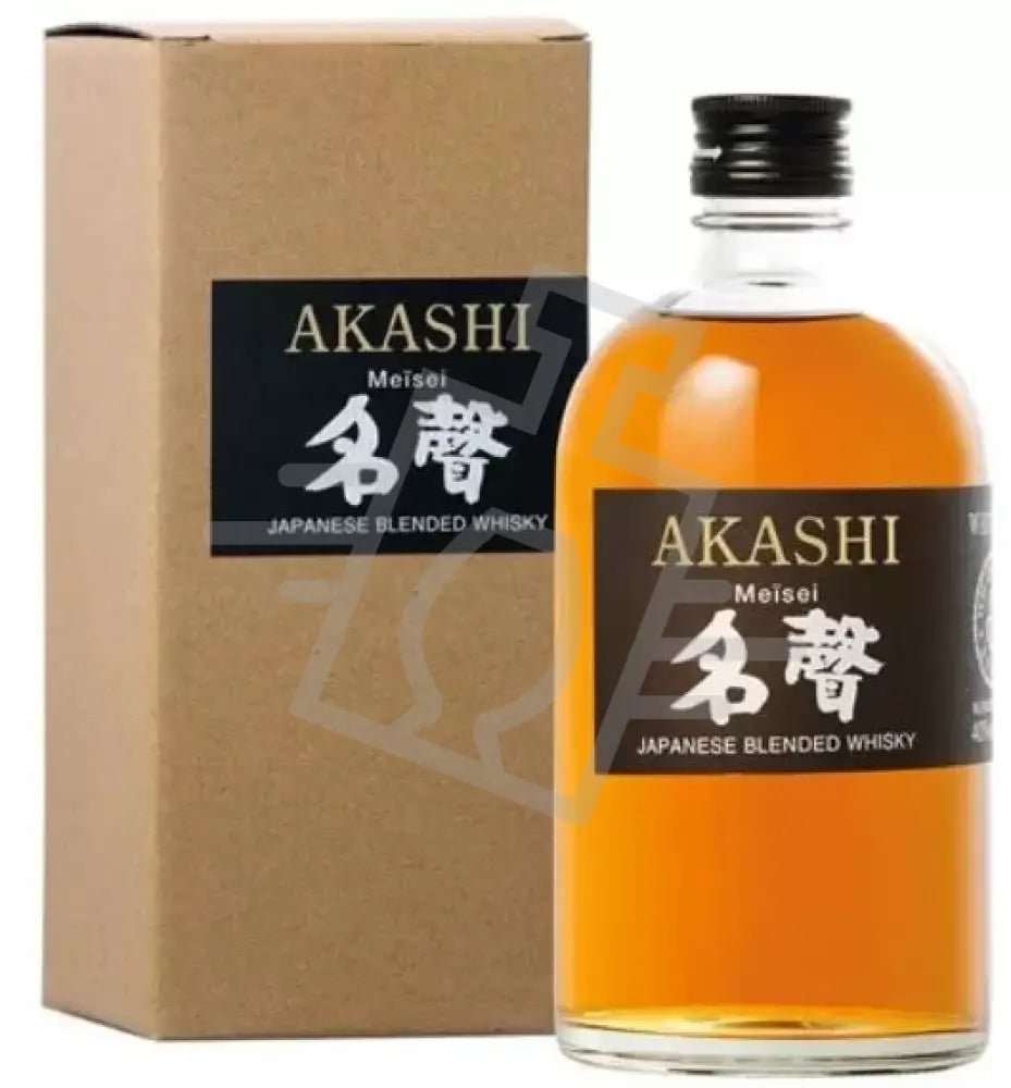 AKASHI Whisky 0,5l Meisei Japanese Blended (Eigashima Distillery) 40% DD.