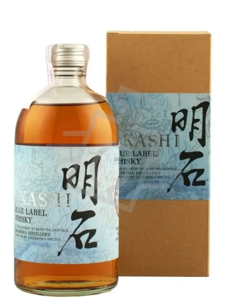 AKASHI Whisky 0,7l Japanese Blue Label (Eigashima Distillery) DD. 40%