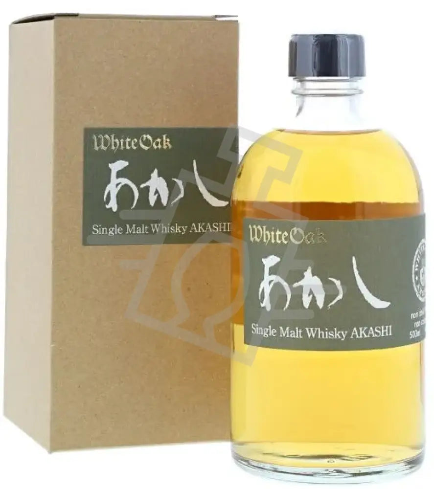 AKASHI Whisky 0,5l Japanese Single Malt (White Oak Distillery) 46% DD.
