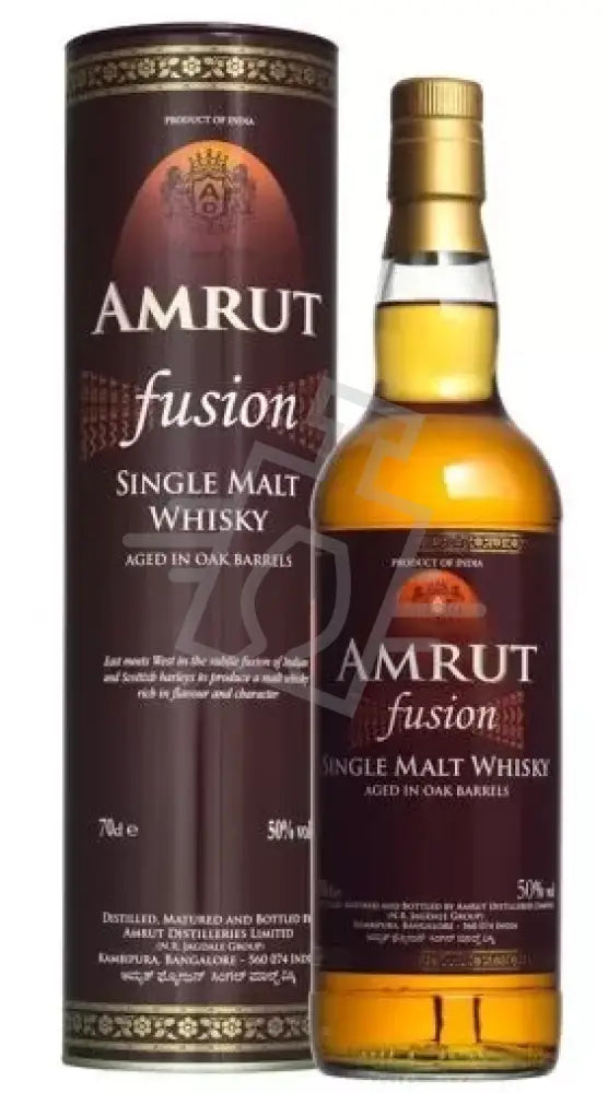 AMRUT Whisky 0,7l Fusion Single Malt 50% FÉMDD.