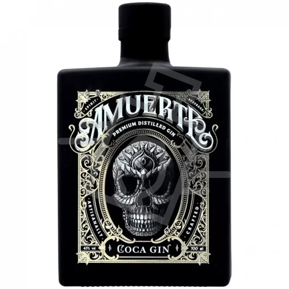 AMUERTE Gin 0,7l Black Coca Premium Distilled 43%