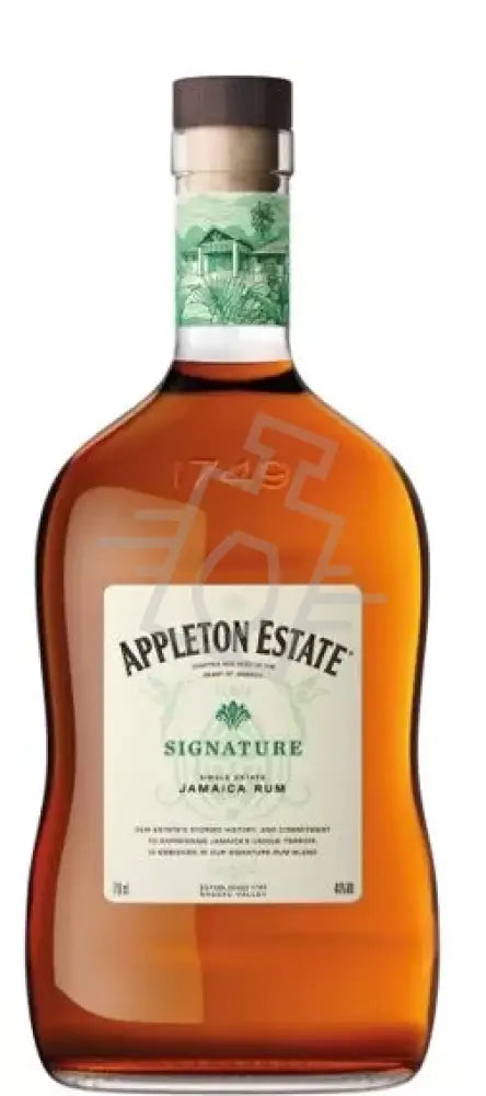 APPLETON ESTATE Rum Signature 0,7l Single Estate Jamaica 40% (ZÖLD CIMKE)