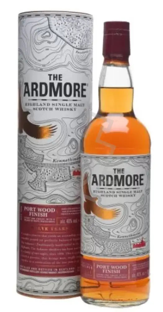 ARDMORE Whisky 12y 0,7l Port Wood Finish Single Malt S. 46% DD.