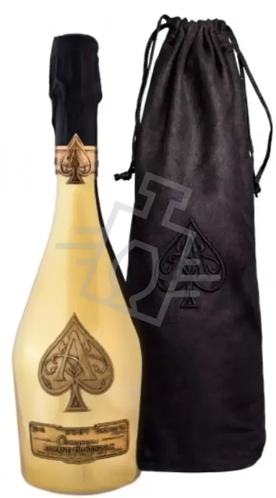 ARMAND DE BRIGNAC Champagne Brut Gold 0,75l (bársony zsákban)