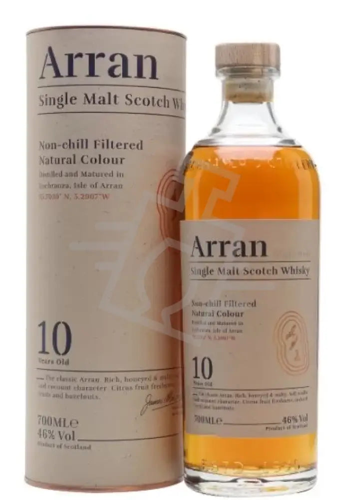 ARRAN Whisky 10y 0,7l Single Malt Scotch 46% DD.