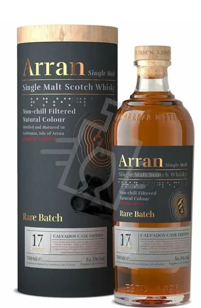 ARRAN Whisky 17y 0,7l Rare Batch Calvados Cask Edition S.M.S. 52,5% DD.