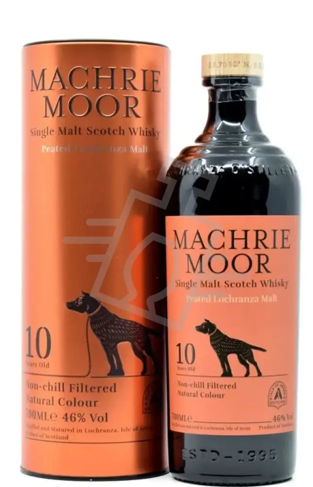 ARRAN Whisky Machrie Moor 0,7l 10y Non-Chill Filtered S.M.S. 46% FÉMDD.