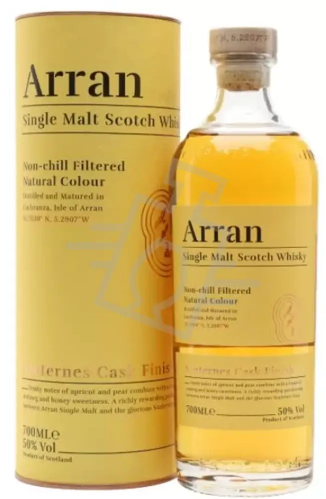 ARRAN Whisky 0,7l Sauternes Cask Finish Single Malt Scotch 50% PDD.
