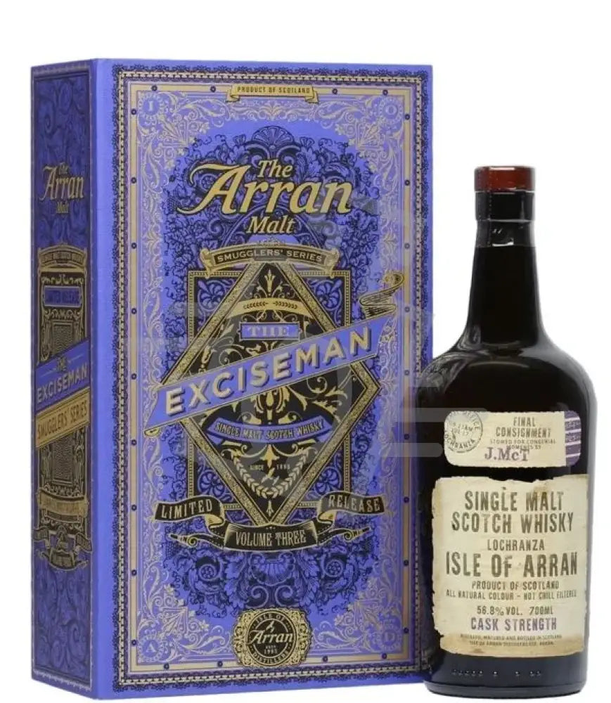 ARRAN Whisky 0,7l Smugglers Series Vol.3. The Exciseman Lim. Rel. 56,8% DD
