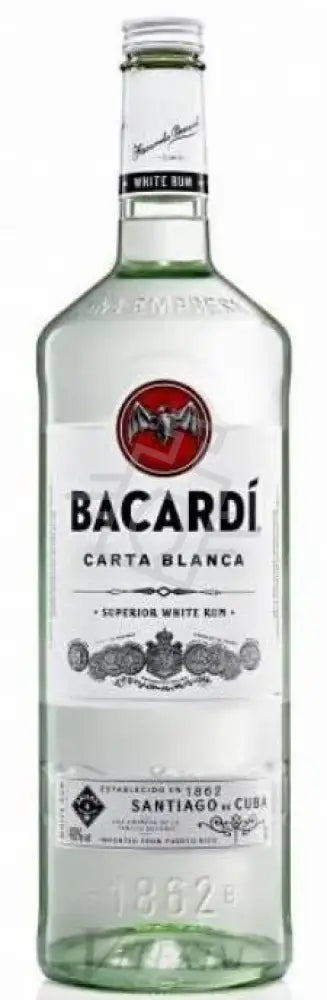 BACARDI Rum 3,0l Carta Blanca 37,5%