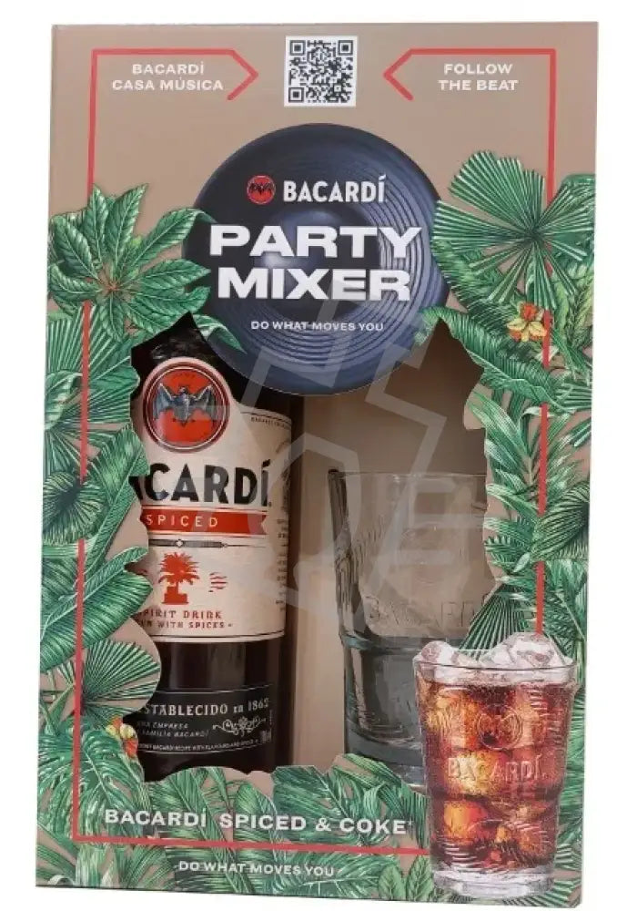 BACARDI Rum Spiced 0,7l 35% DD. + pohár