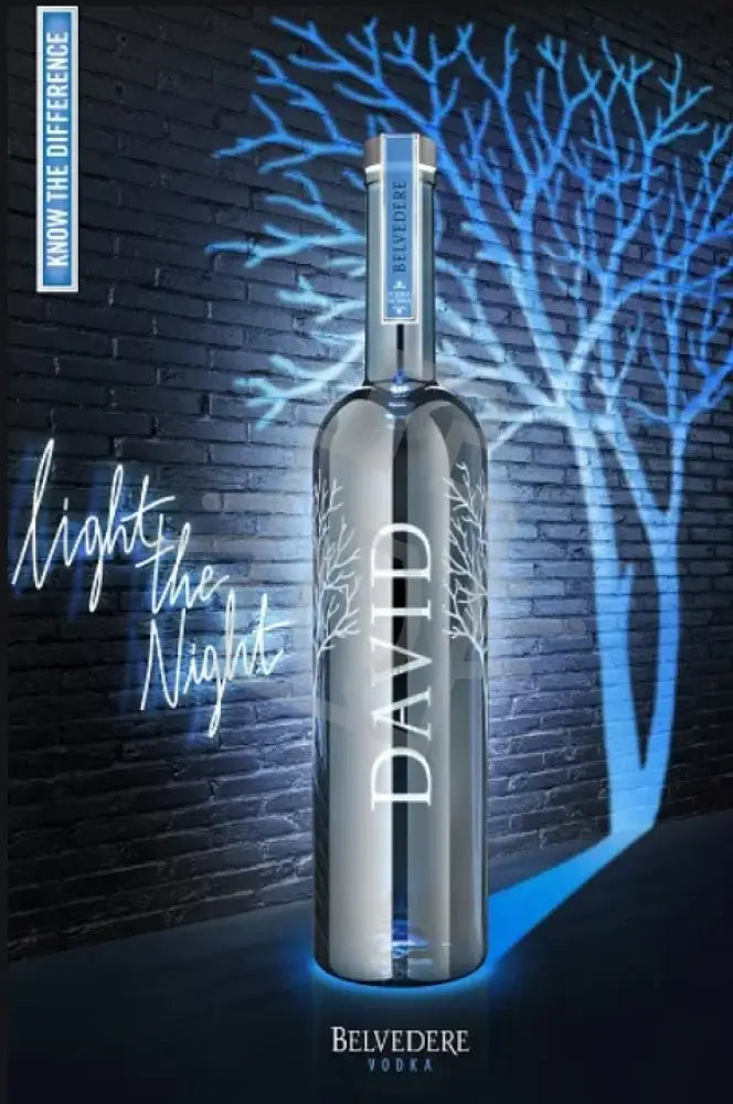 BELVEDERE Vodka 1,75l 40% LED "BESPOKE"