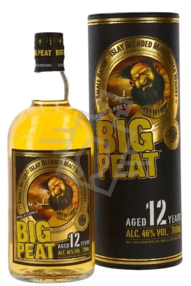 BIG PEAT Whisky 12y 0,7l Islay Blended Malt Scotch 46% DD.
