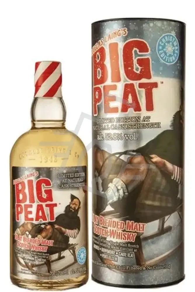 BIG PEAT Whisky 0,7l Christmas Edition 2021. Islay Blended Malt 52,8% DD.