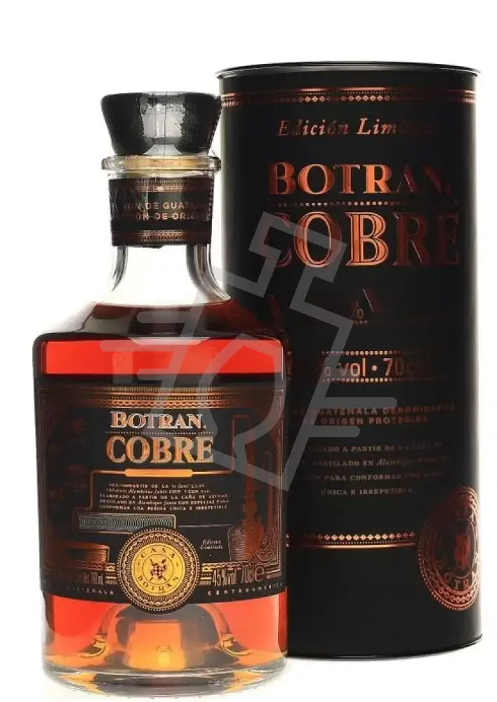 BOTRAN Rum Cobre 0,7l Spiced Edición Limitada 45% DD.