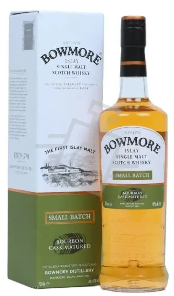 BOWMORE Whisky 0,7l Small Batch Islay Single Malt Scotch 40% DD.