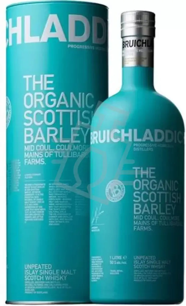 BRUICHLADDICH Whisky 1,0l The Organic Scottish Barley 50% FÉMDD.
