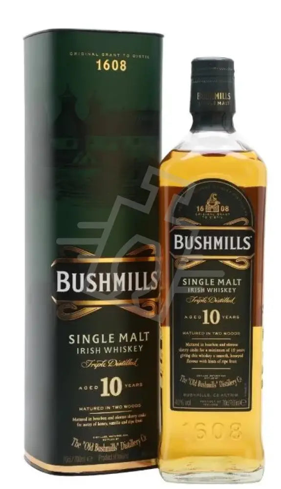 BUSHMILLS Whisky 10y 0,7l 40% DD.