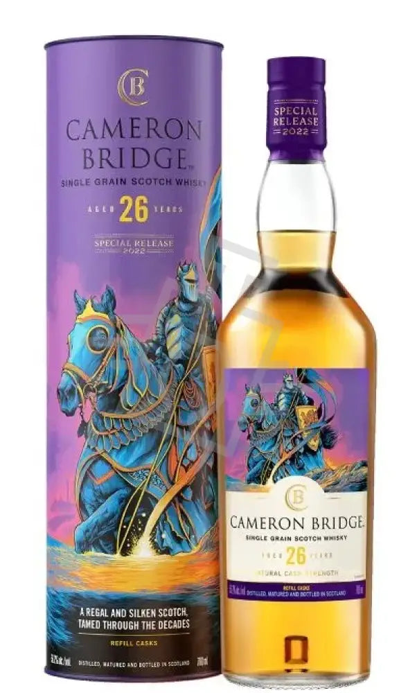 CAMERON BRIDGE Whisky 26y 0,7l Single Grain Special Release 2022. 56,2% DD