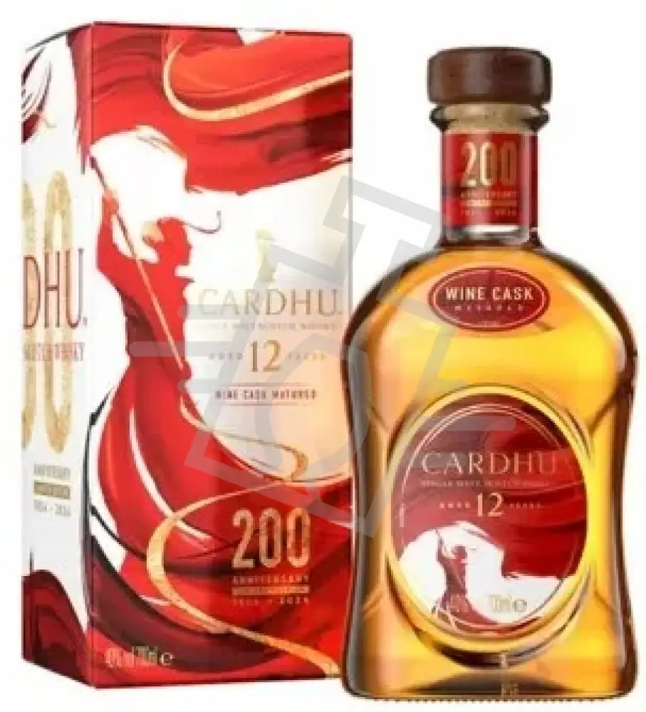 CARDHU Whisky 12y 0,7l Single Malt Scotch 200 Anniversary Lim.Edt. 40% DD.