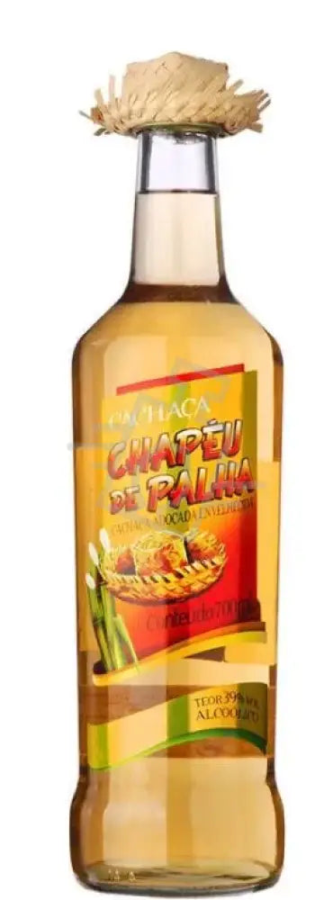 CACHACA CHAPÉU DE PALHA 0,7l Ouro 39%