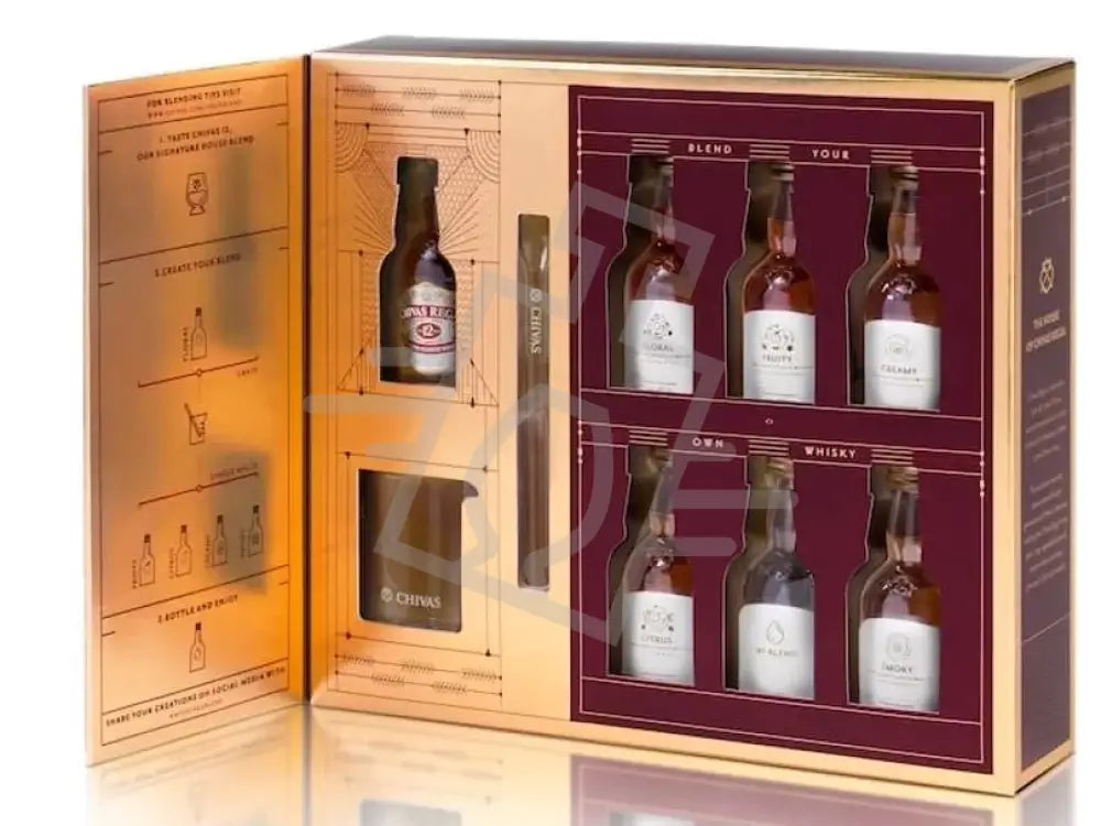 CHIVAS REGAL Whisky 0,05l*6 Blending kit 40% DD.