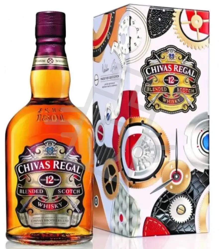 CHIVAS REGAL Whisky 12y 0,7l 40% FÉMDD. Bremont (fehér)