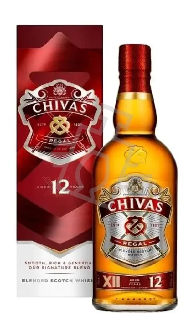CHIVAS REGAL Whisky 12y 0,7l 40% DD.