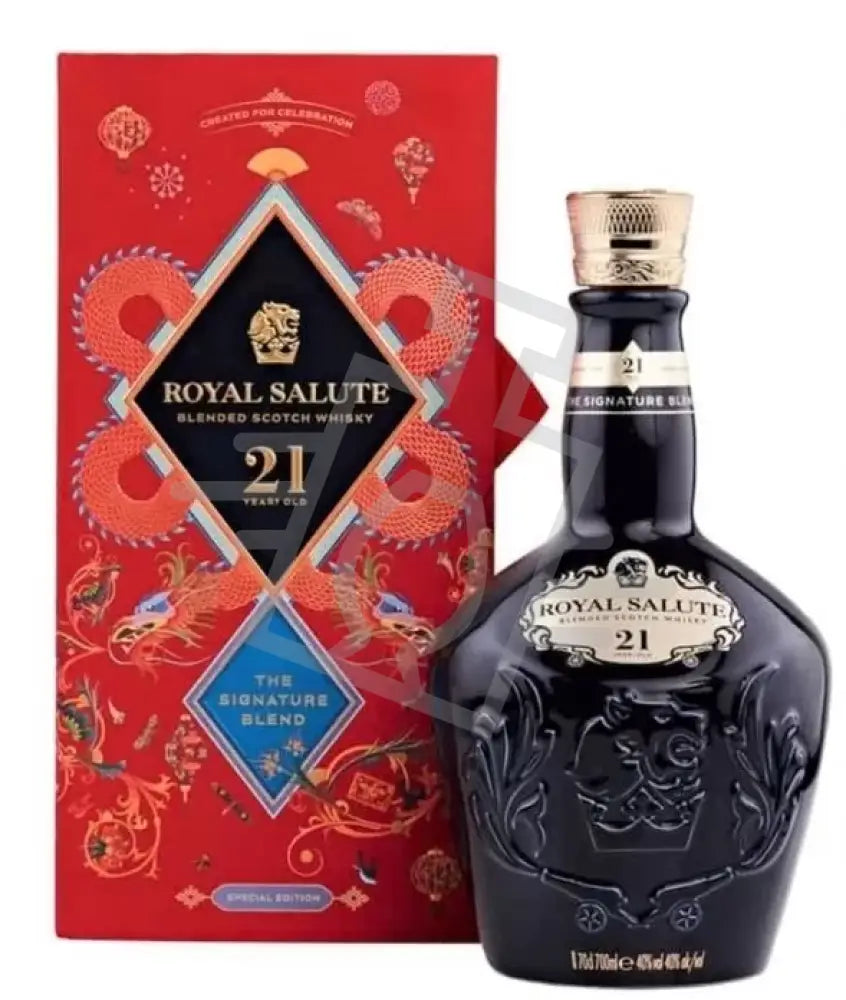 CHIVAS REGAL Whisky Roy. Sal. 21y 0,7l The Sign. Blend CHNY 40% DD.(piros)