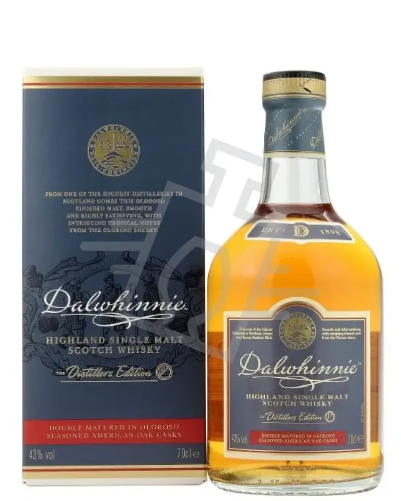 DALWHINNIE Whisky 0,7l The Distillers Edition Double Matured S.M.S 43% DD.