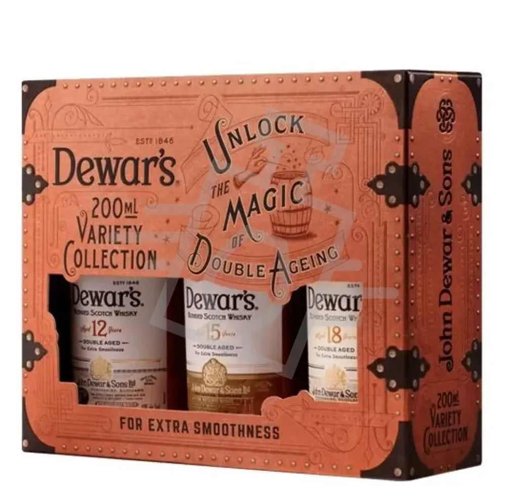 DEWAR'S Whisky Variety Collection 0,2*3 (12 y.-15 y.-18 y.) 3*40% DD.