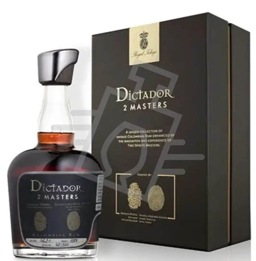 DICTADOR Rum 0,7l 2 Masters Vintage 1982 Royal Tokaji Cask 44% DD.