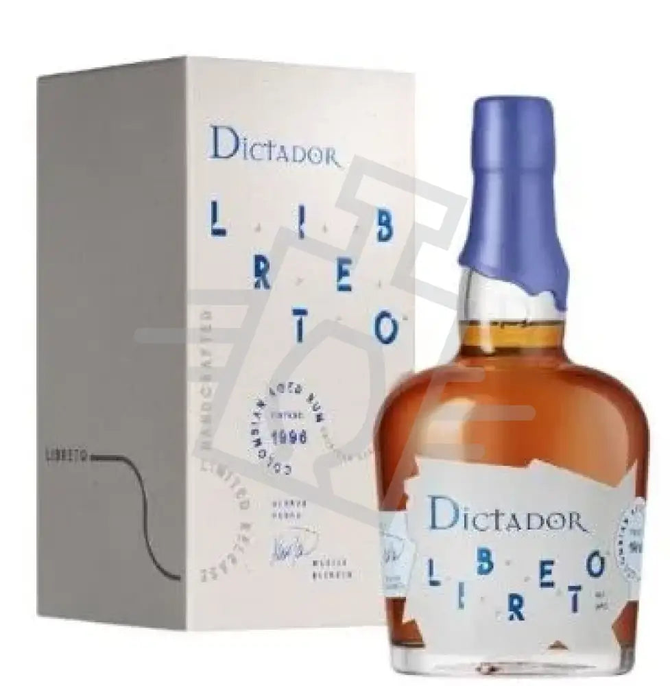 DICTADOR Rum 0,7l Libreto 1996. American Oak Cask Lim. Ed. 44% DD.