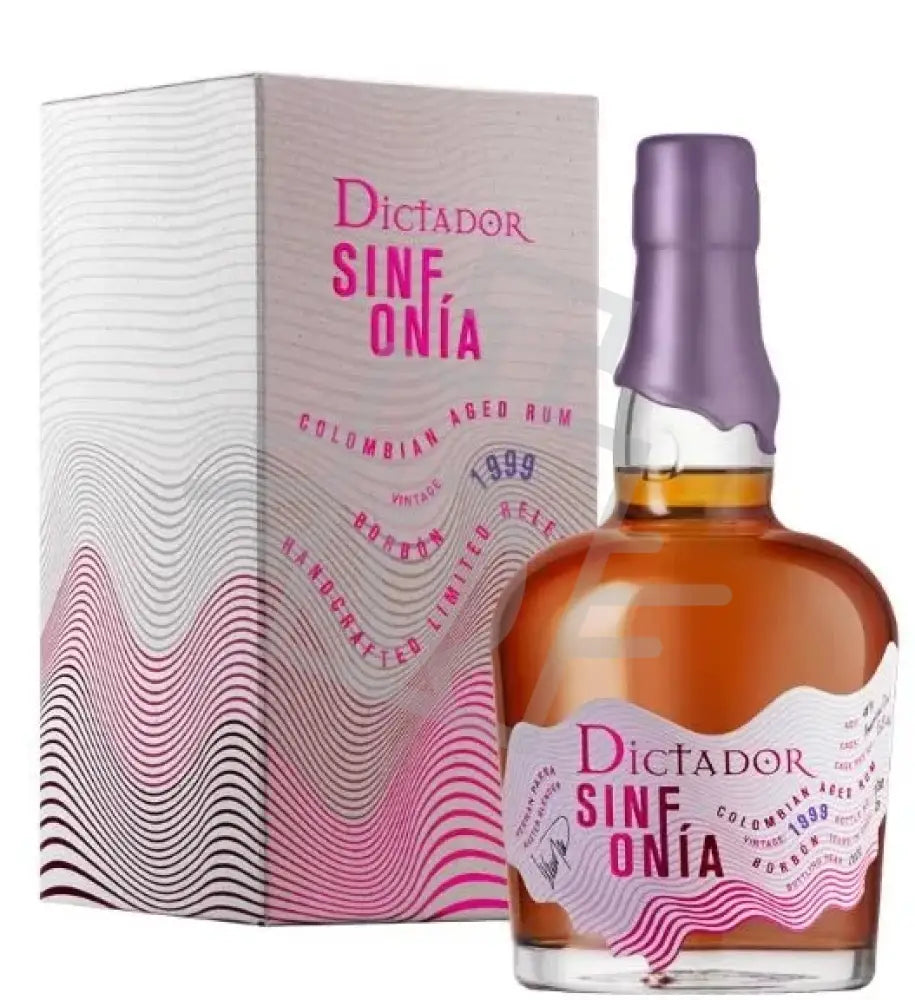 DICTADOR Rum 0,7l Sinfonía Borbón 1999. American Oak Cask Lim.Ed. 41% DD.