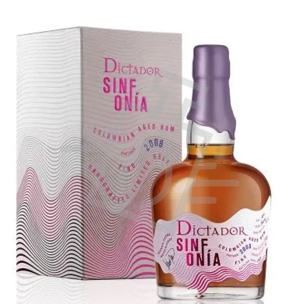 DICTADOR Rum 0,7l Sinfonía Fino 2008. Sherry Cask Lim.Ed. 43% DD.