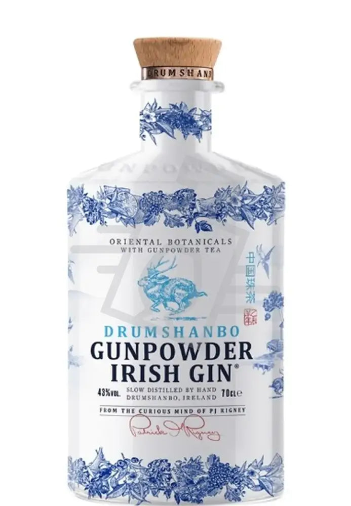 Drumshanbo Gunpowder Gin Irish Collectors Bottle Limited Edition 0,7l