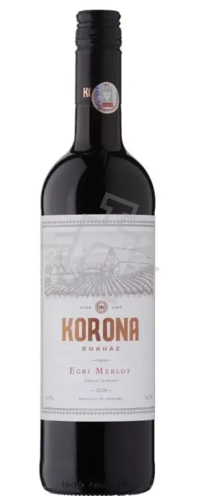 EGRI KORONA BORHÁZ Egri Merlot 2018. 0,75l száraz