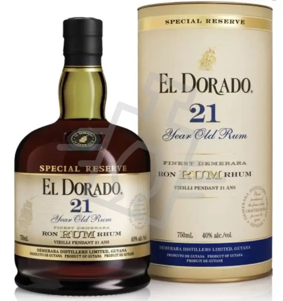 EL DORADO Rum 21y 0,7l 43% DD.
