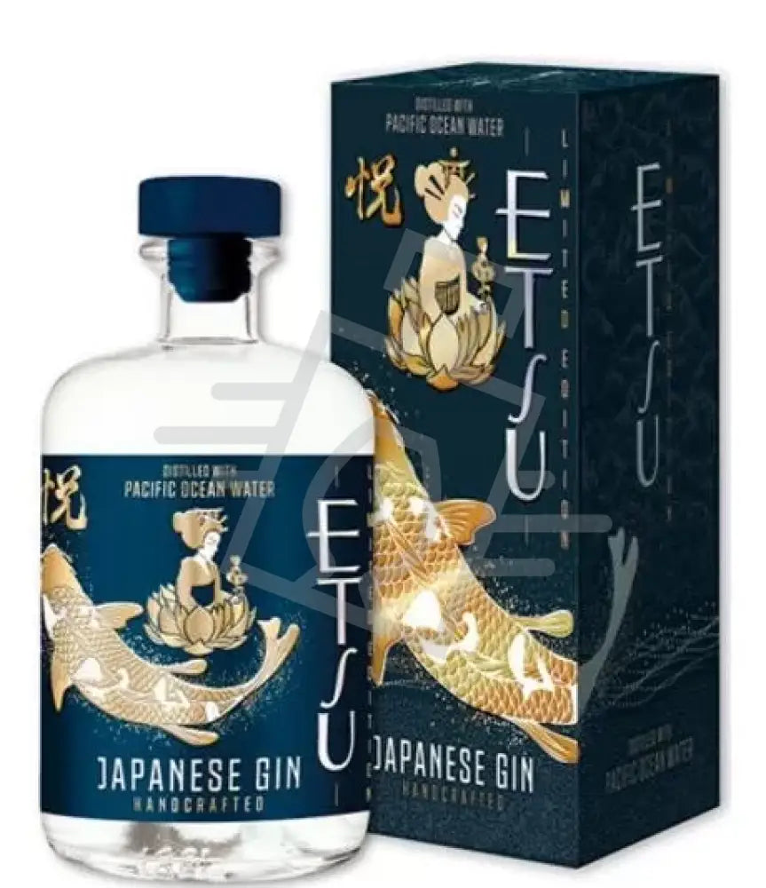 ETSU Gin 0,7l Pacific Ocean Water Limited Edition Handcrafted 0,7l 45% DD.