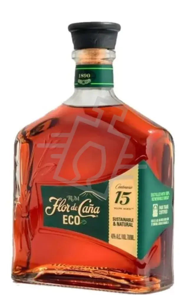 FLOR DE CANA Rum 15y 0,7l ECO Carbon Neutral Certified 40% DD.
