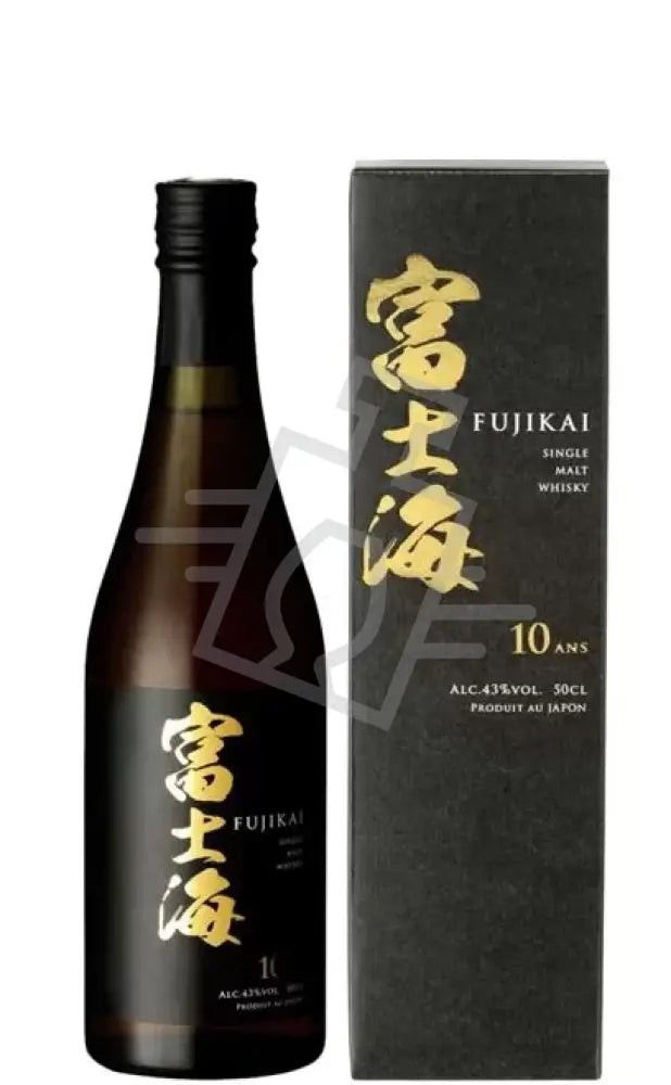 FUJIKAI Whisky 10y 0,5l Japanese Single Malt 43% DD.