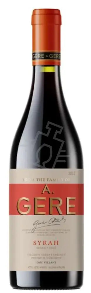 Gere A. Villányi Syrah Konkoly-dűlő 2022. 0,75l száraz vörösbor
