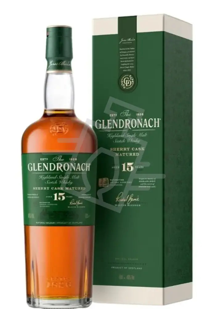 GLENDRONACH Whisky 15y 0,7l Sherry Cask Matured Highland S.M.S. 46% DD.