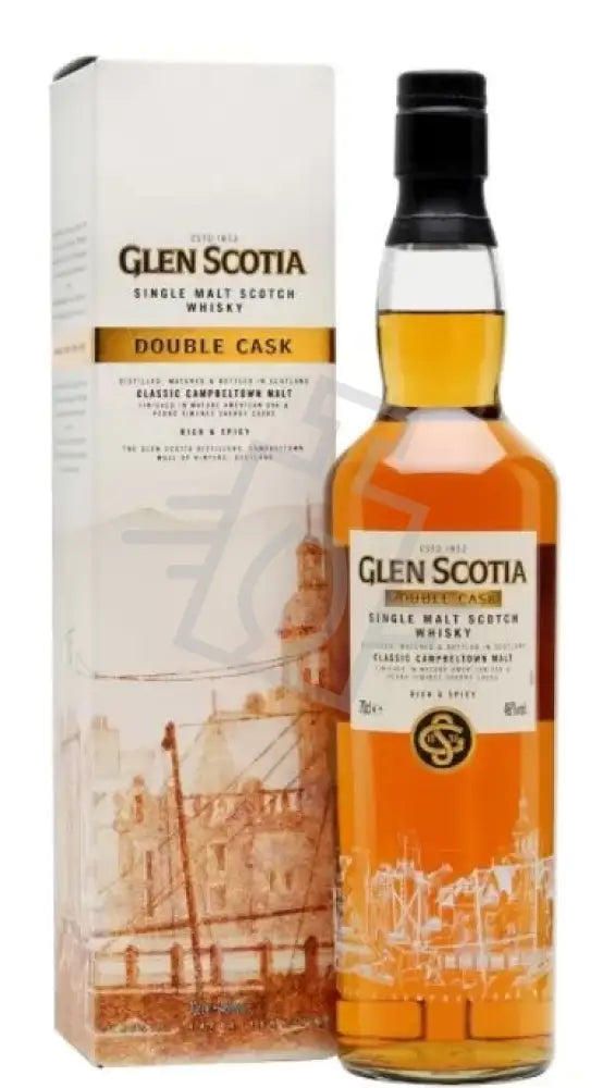 GLEN SCOTIA Whisky 0,7l Double Cask Classic Campbeltown Malt 46% DD.